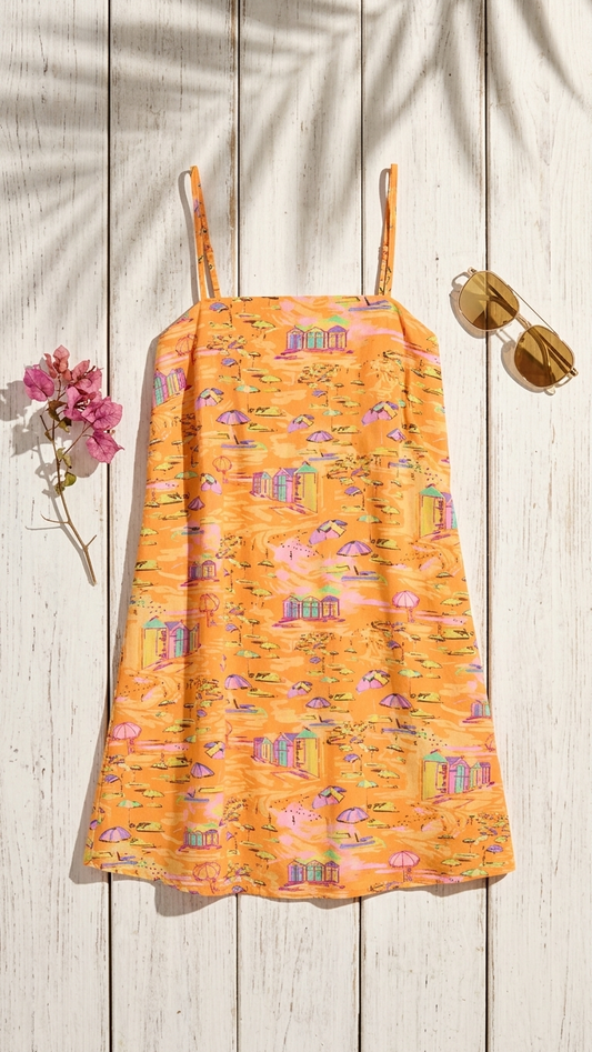 Golden Shoreline Cami Dress, Golden Shoreline by Meet Me in Santorini