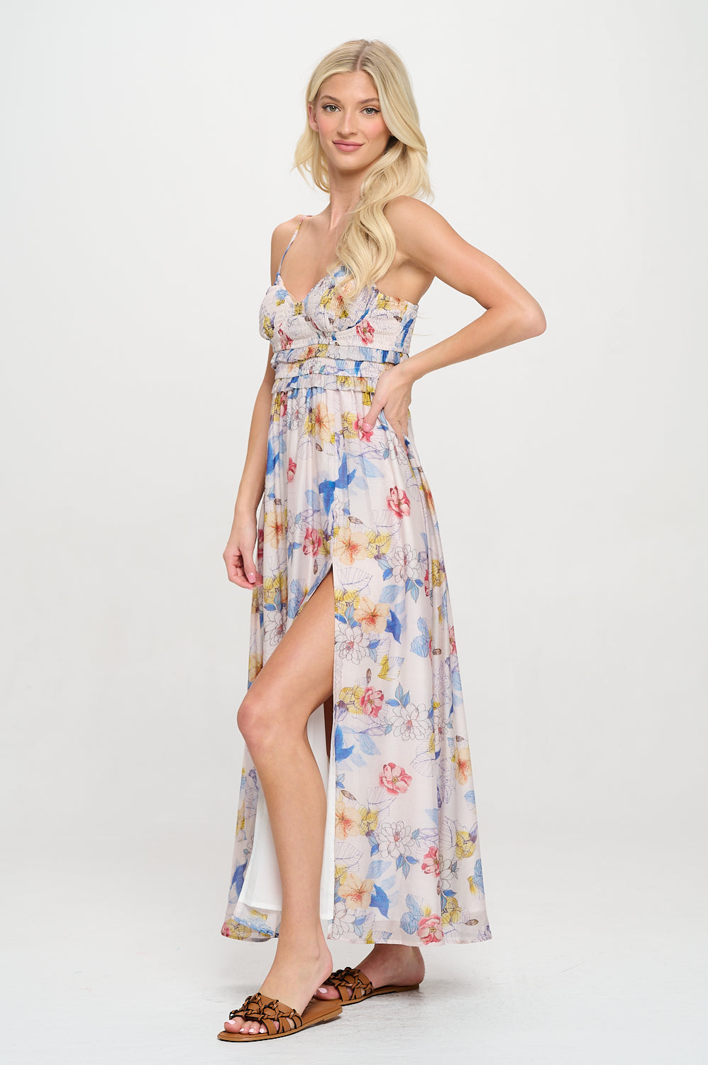 Petal Reverie Maxi Dress
