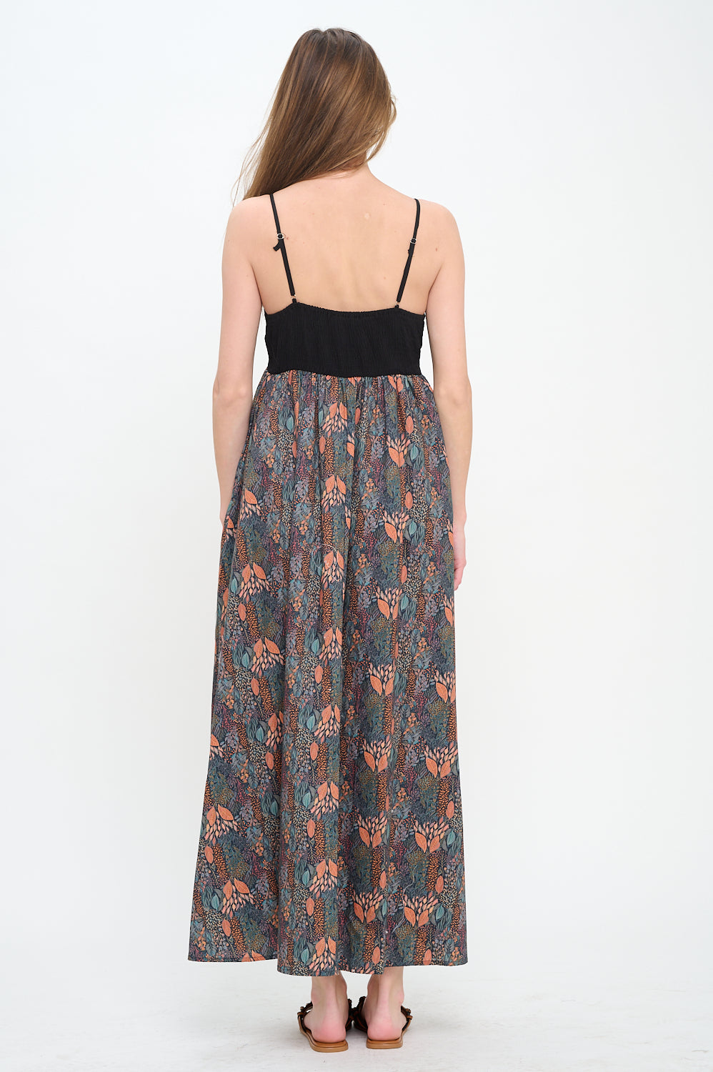 Autumn Canopy Maxi Dress