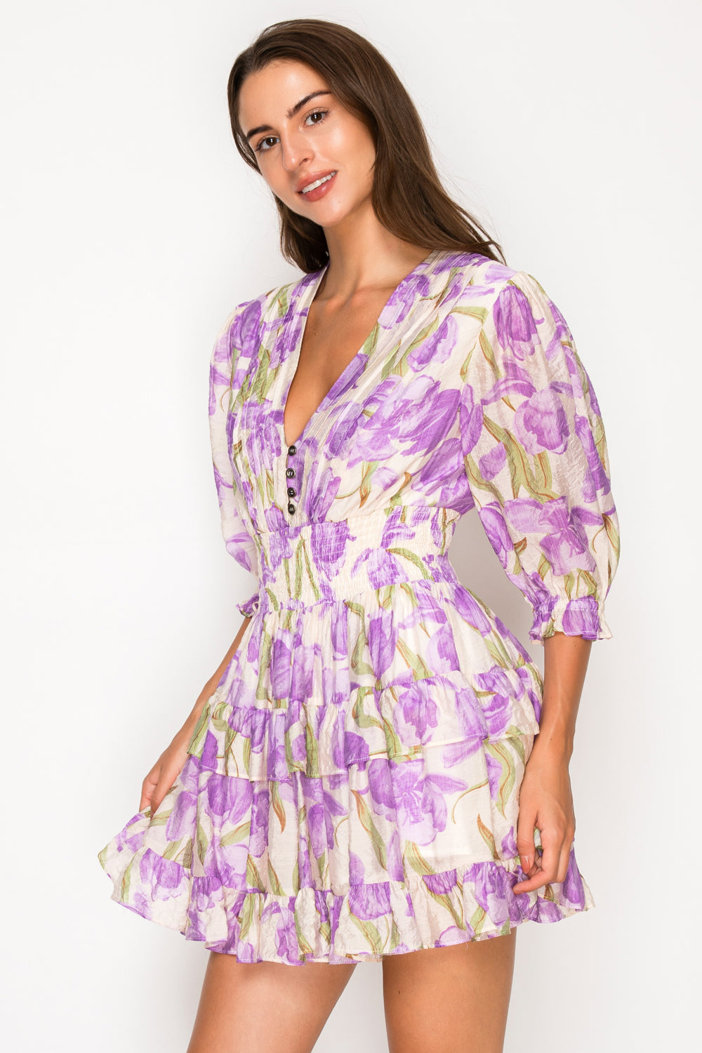 Aphrodites Garden Short Dress