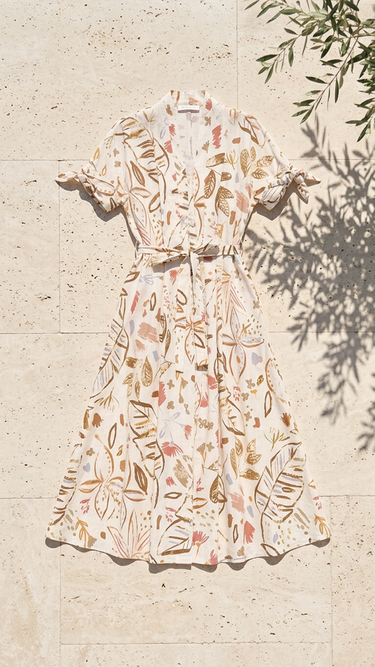 Olive Grove Shirt Dress
