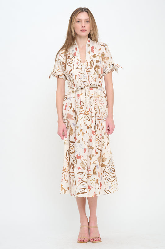 Olive Grove Shirt Dress