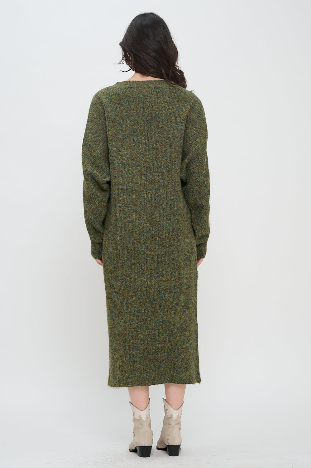 Oversize Sweater Maxi Dress