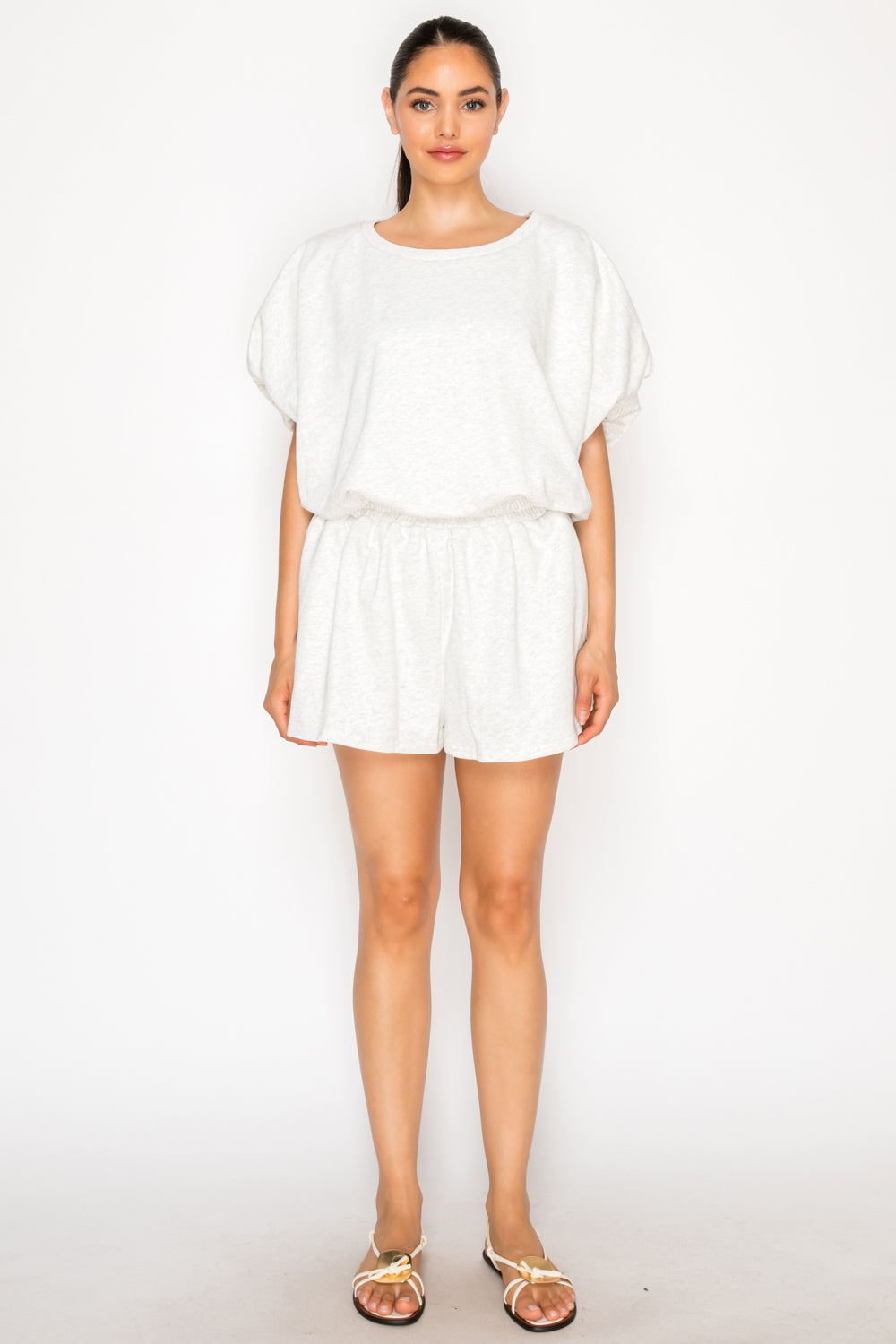 Grey French Terry Set