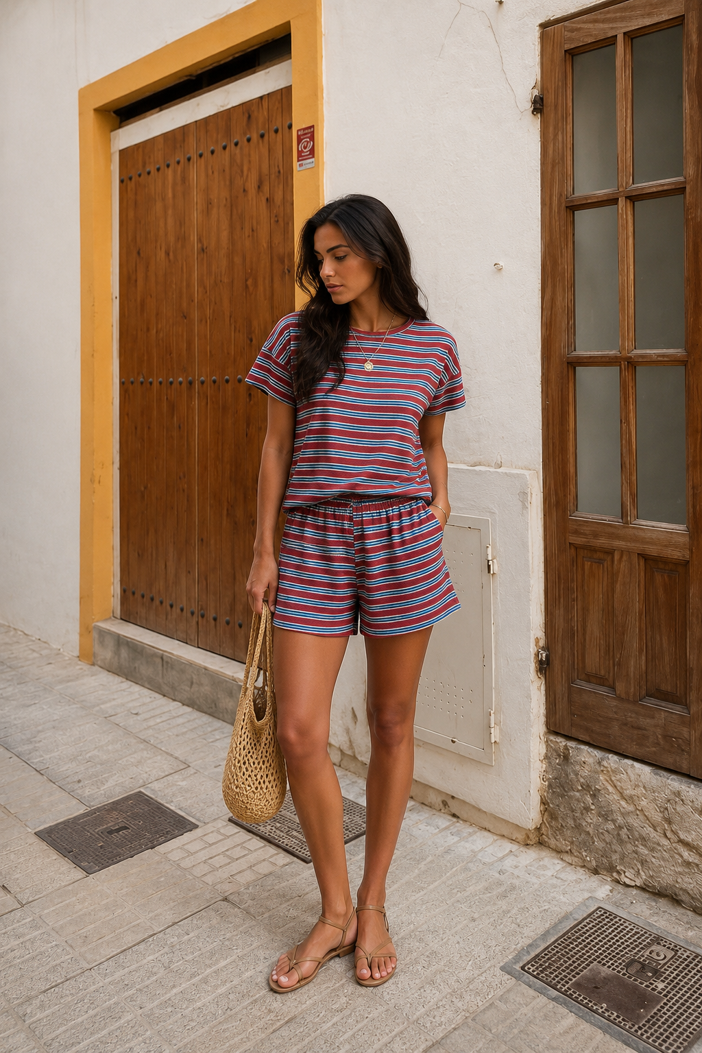 Harbor Stripes 2-Piece Set