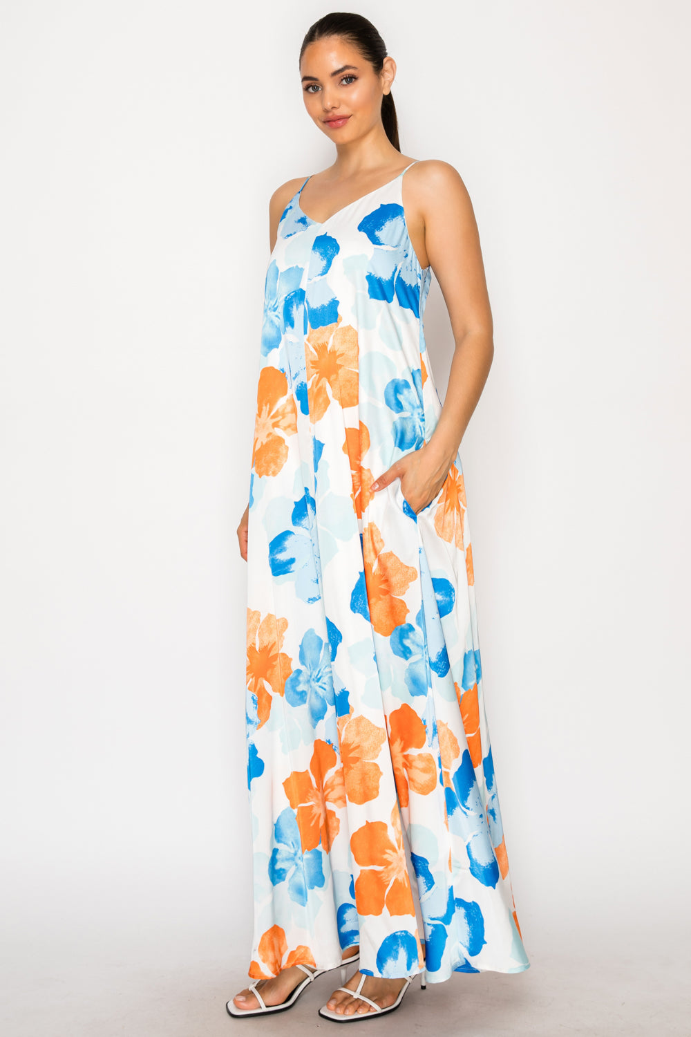 Helios Petal Maxi Dress