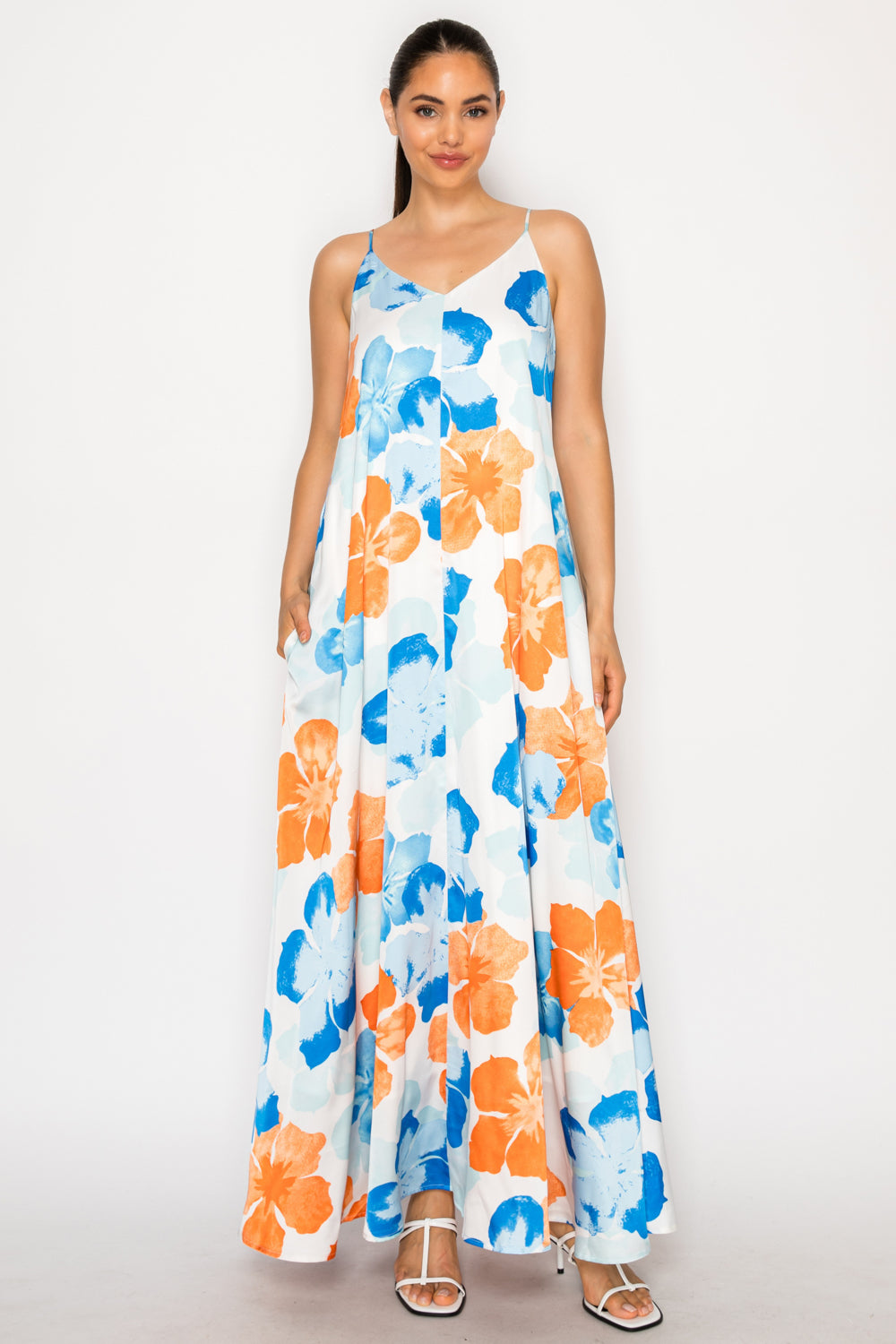 Helios Petal Maxi Dress