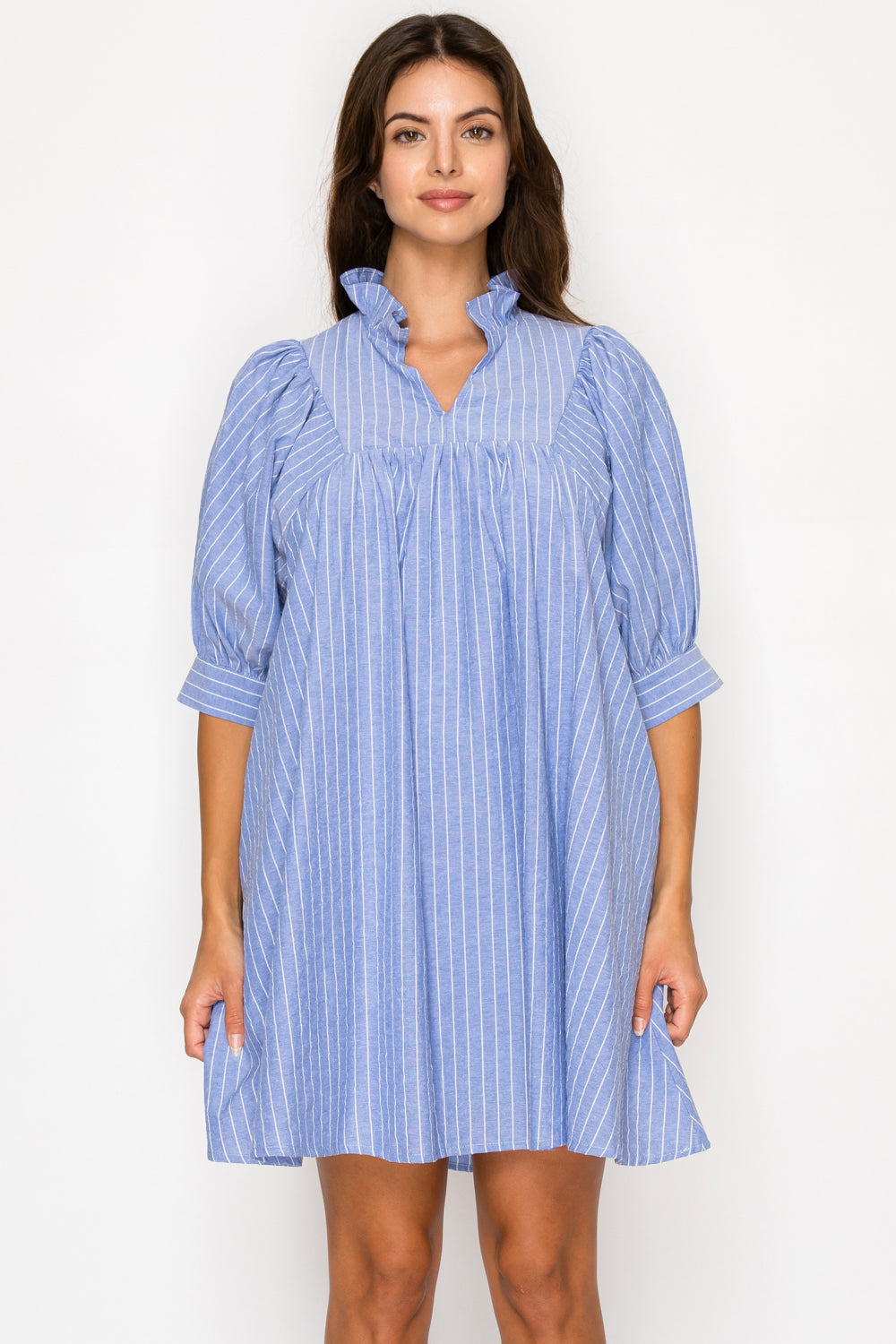 Nautical Stripe Short Dress