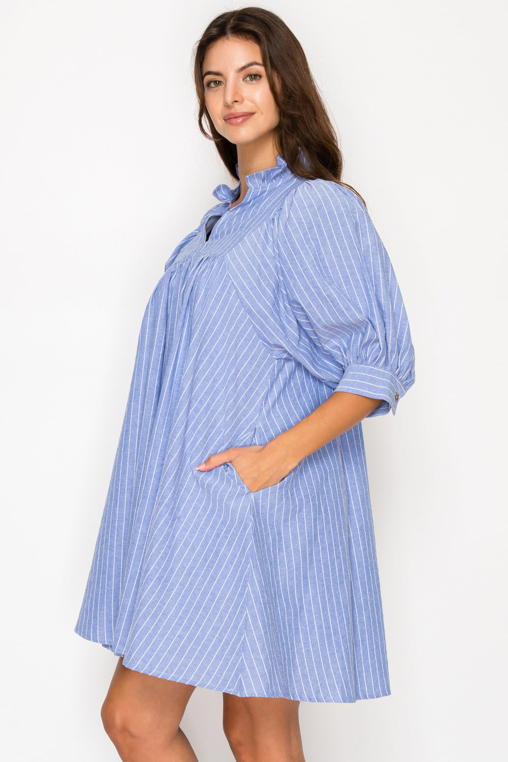 Nautical Stripe Short Dress
