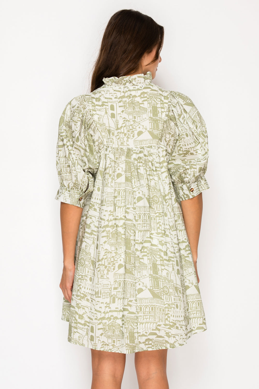 Verdant Bellezza Short Dress