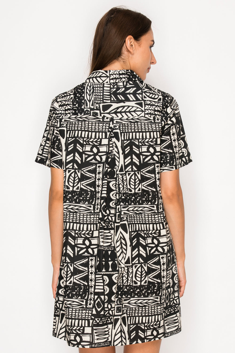Nysas Ink Shirt Dress