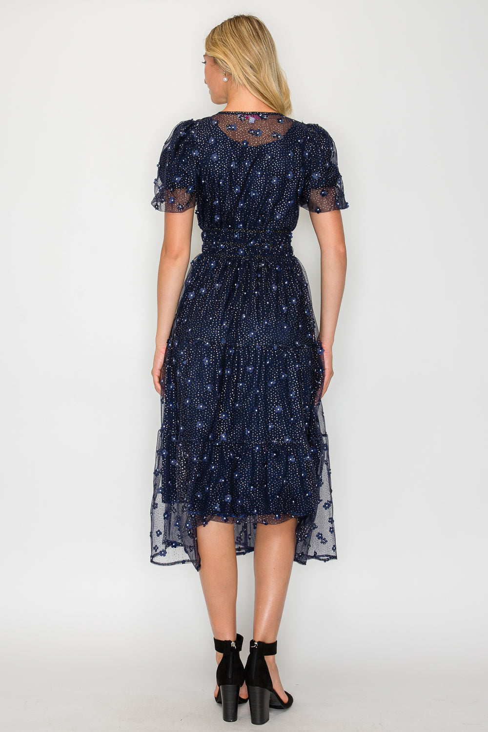 Holiday Daisy Midi Dress