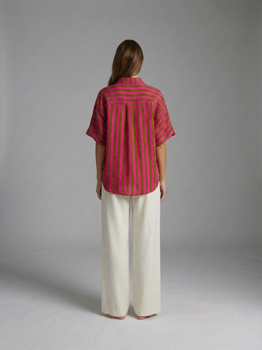 Twilight Daisy Checkered Blouse