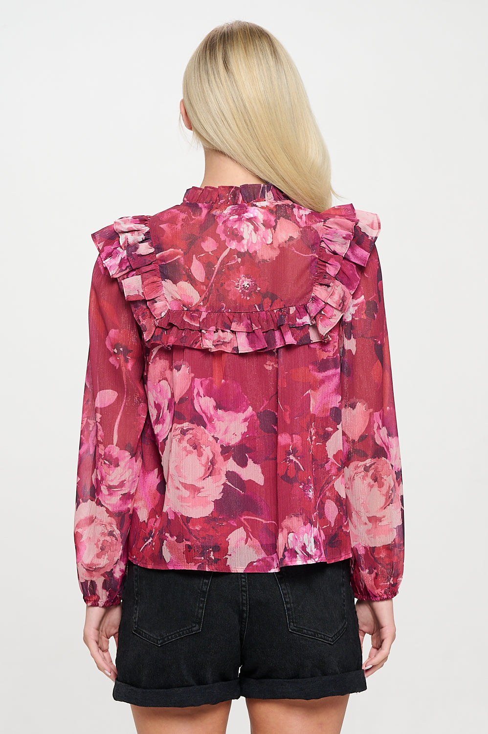 Wild Rose Long Sleeve Top