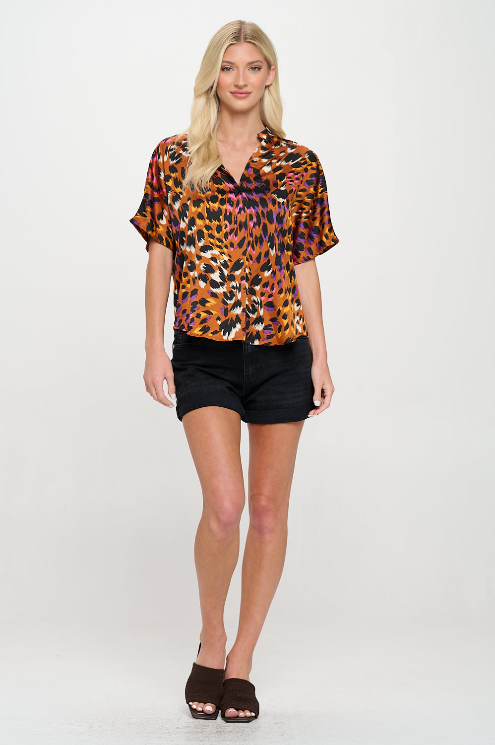 Leopard Rust Kaii Top