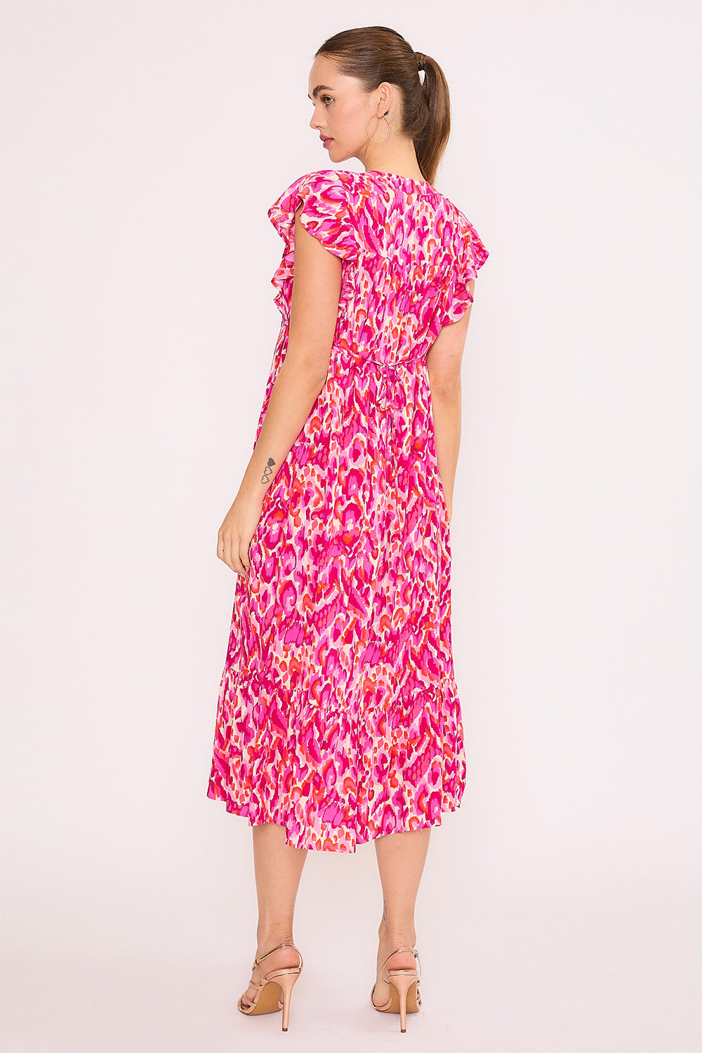 Fuchsia Tribal Angelica Dress