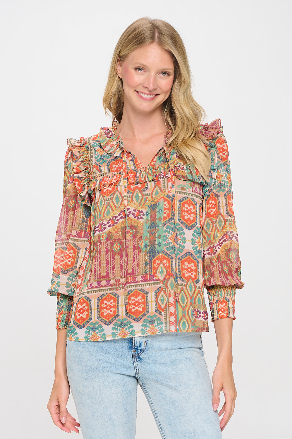 Ancient Tapestry Long Sleeve Top