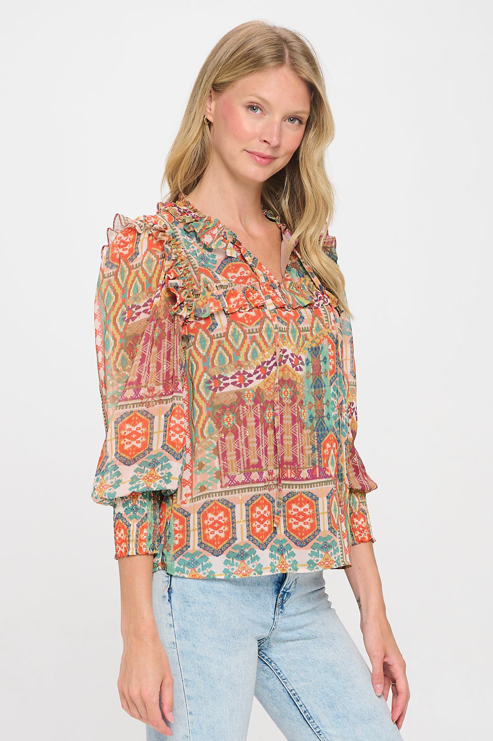 Ancient Tapestry Long Sleeve Top