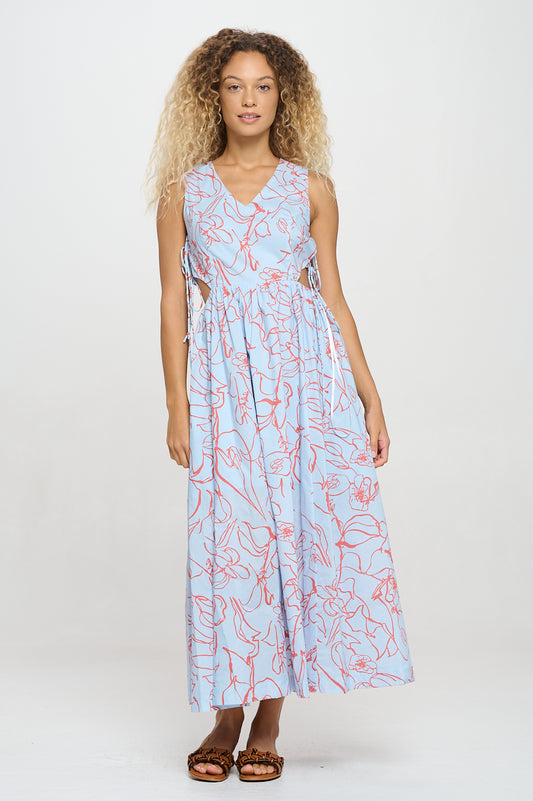 Santorini Dreams Maxi Dress