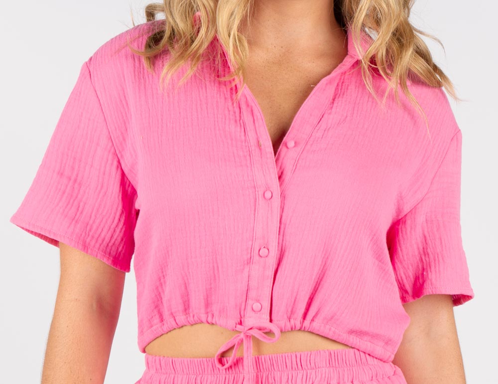 Fuchsia Eden Top