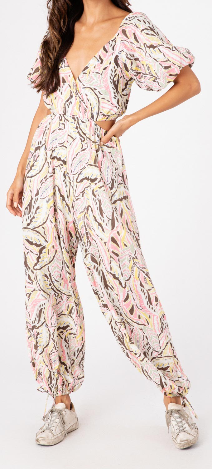 Pink Art Casey Jumpsuit