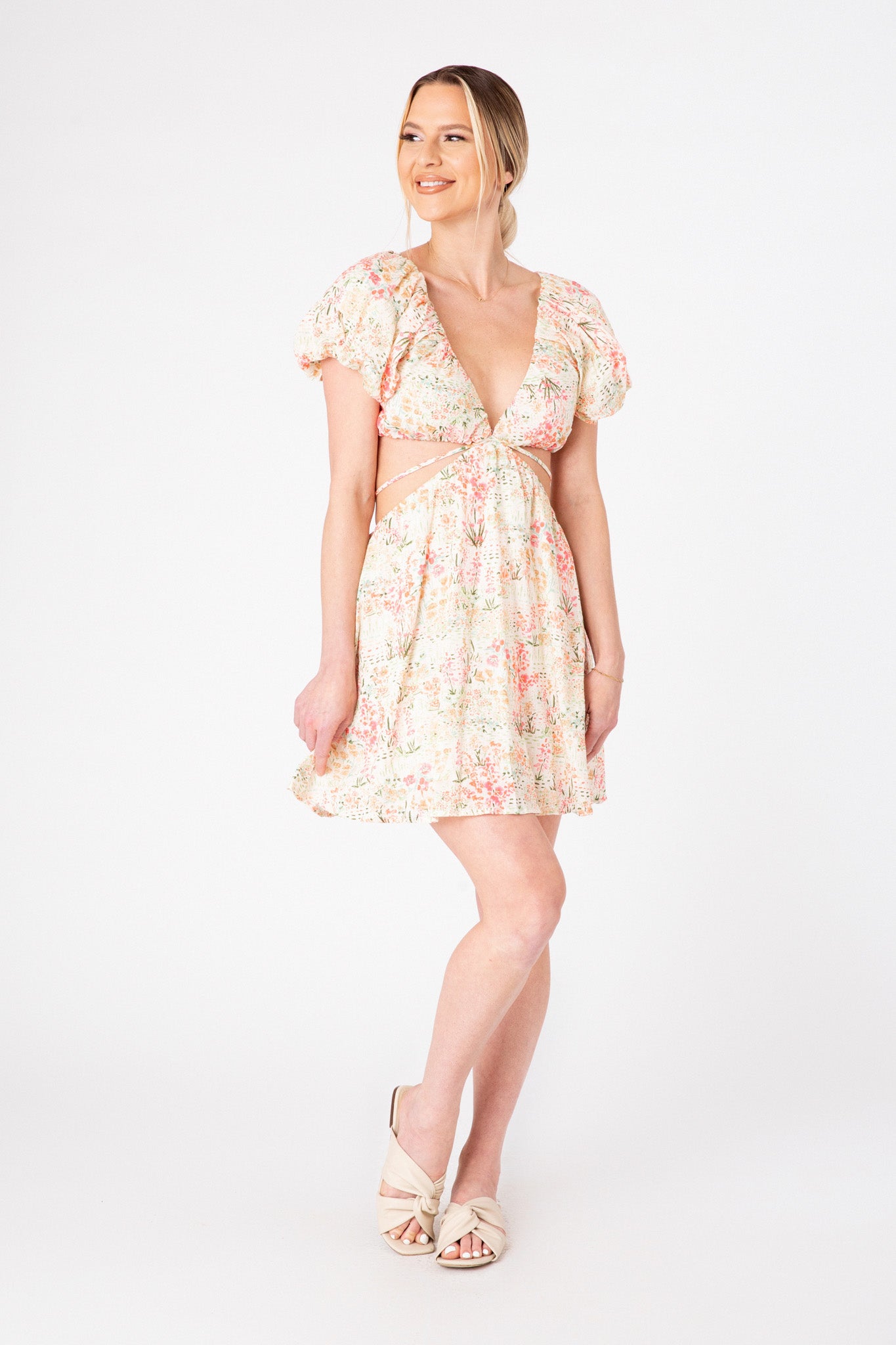 Flirty Floral Passport Dress