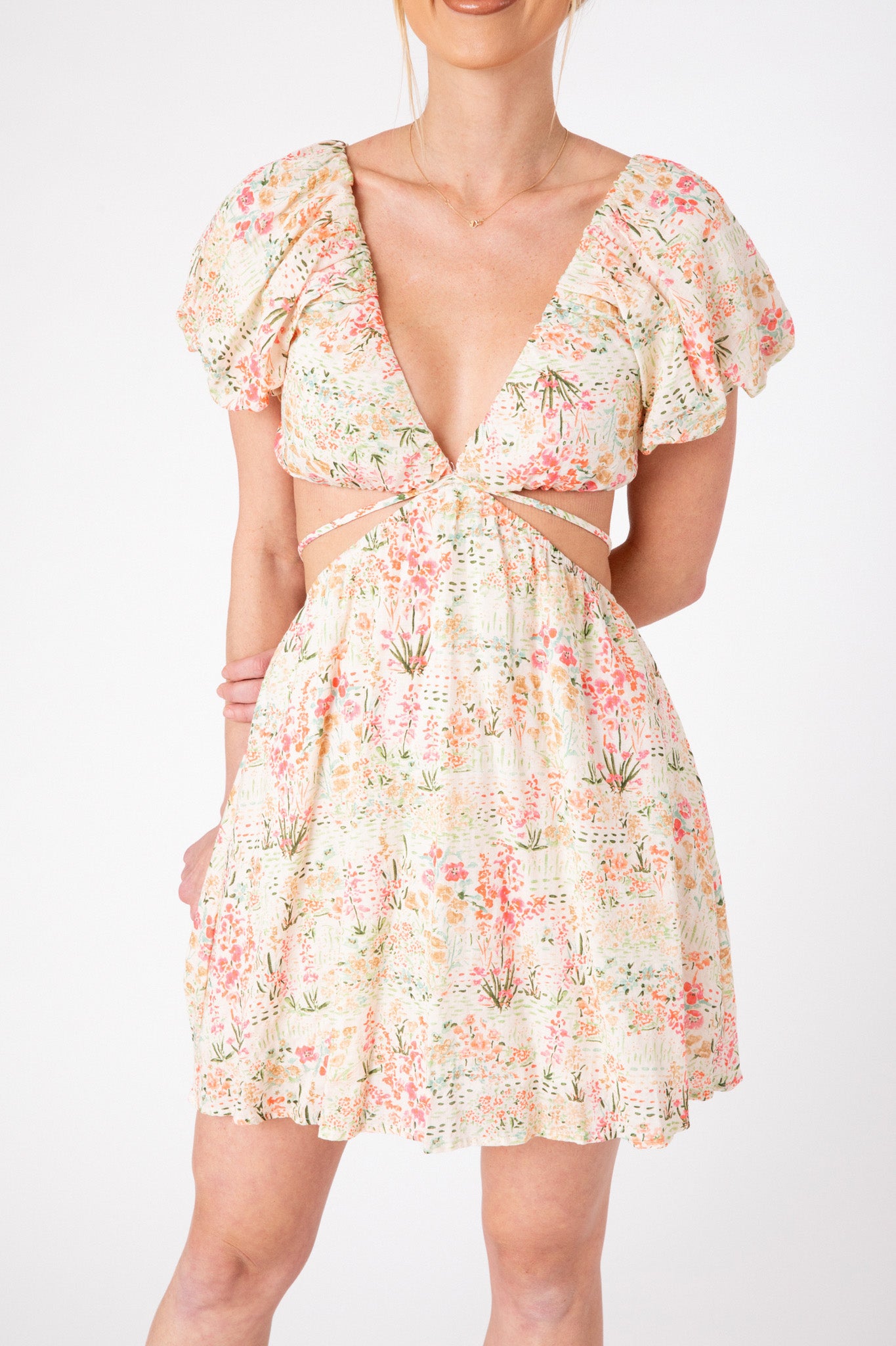 Flirty Floral Passport Dress