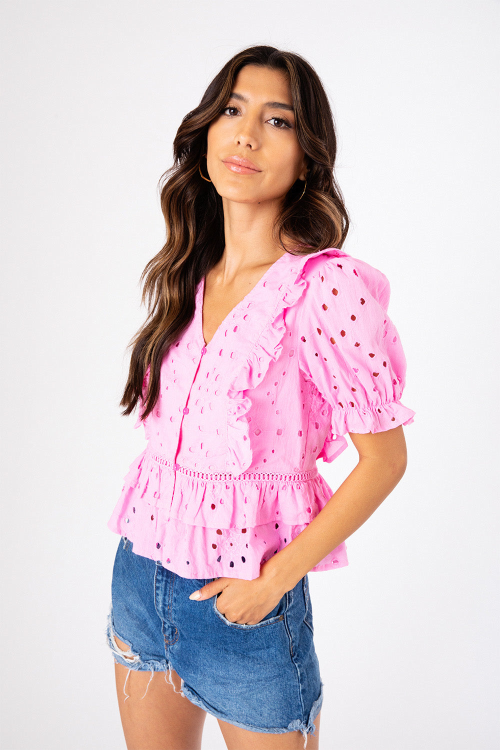 Pink Acacia Top