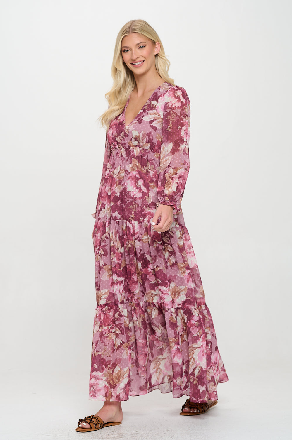 Camellia Mauve Maxi Dress