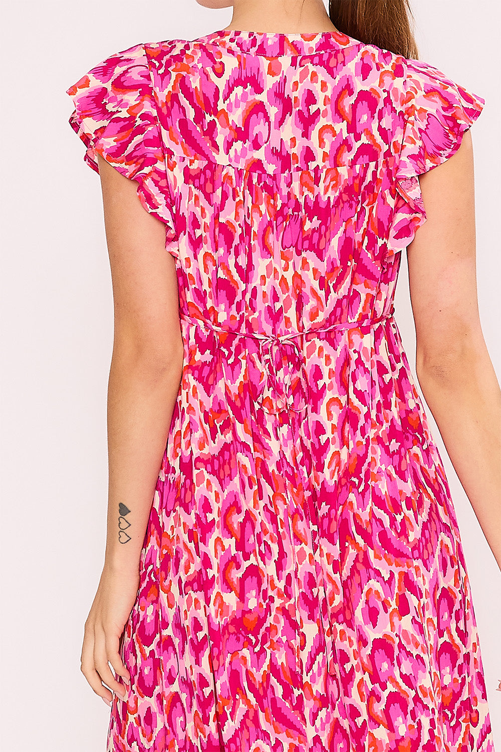 Fuchsia Tribal Angelica Dress