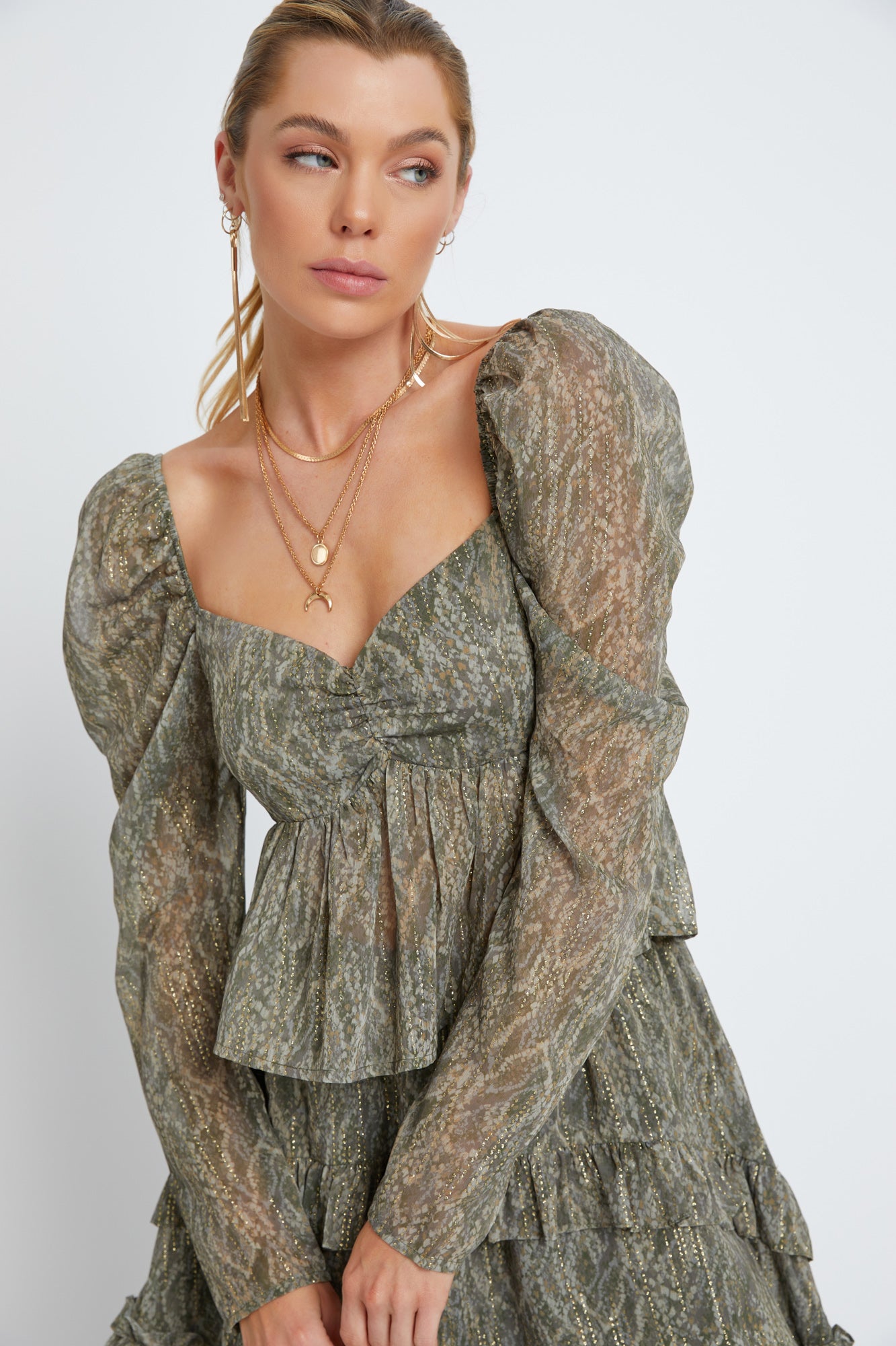 Olive Slither Carly Top