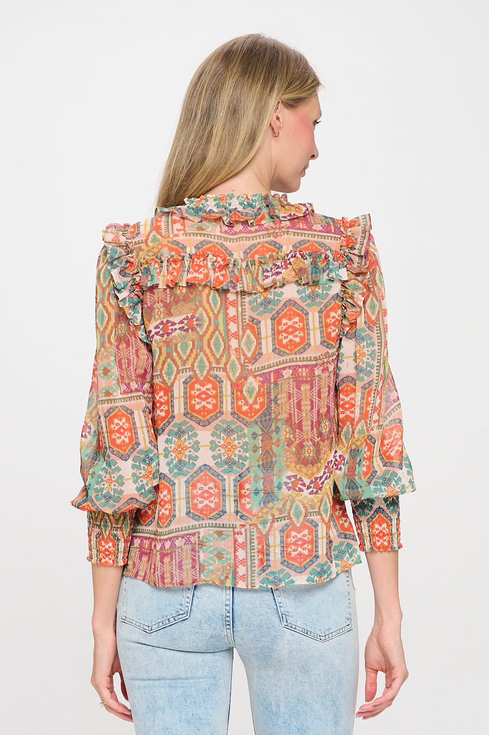 Ancient Tapestry Long Sleeve Top