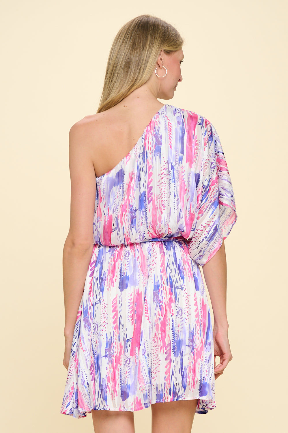 Small Valley Purple Island Hopper Dress