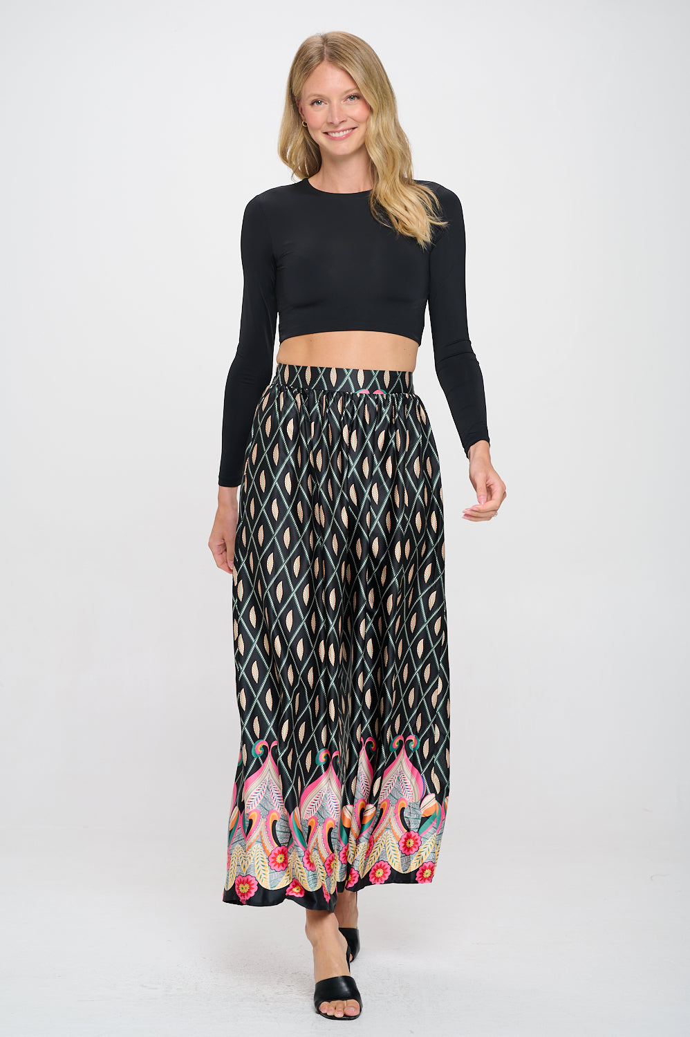 Feather Black Eliza Pants