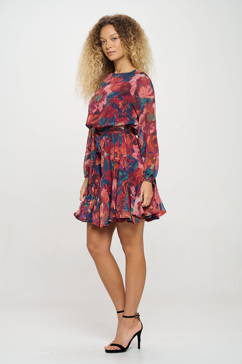 Ember Garden Long Sleeve Dress