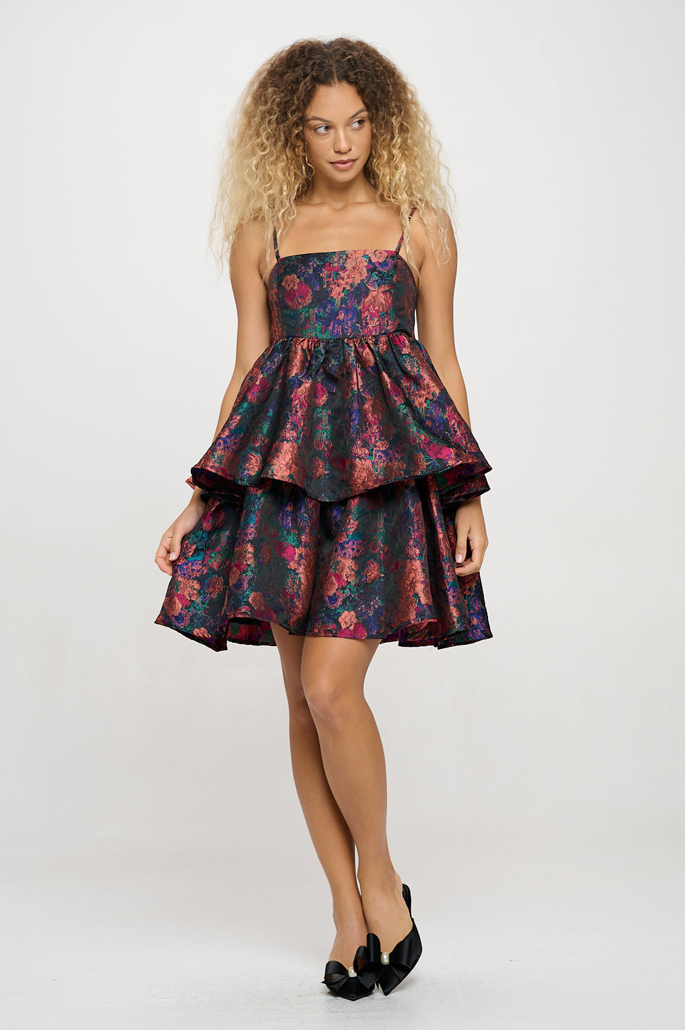 Multi Jacquard Tube Dress