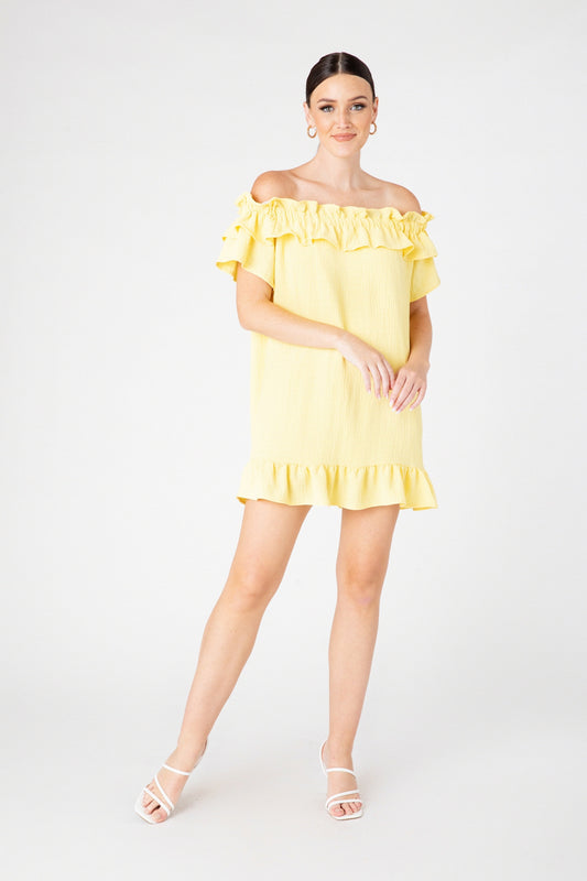 Yellow Astra Dress