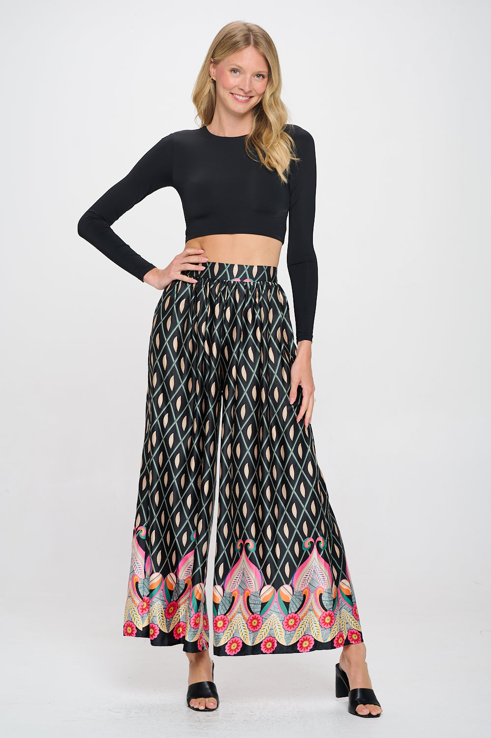 Feather Black Eliza Pants