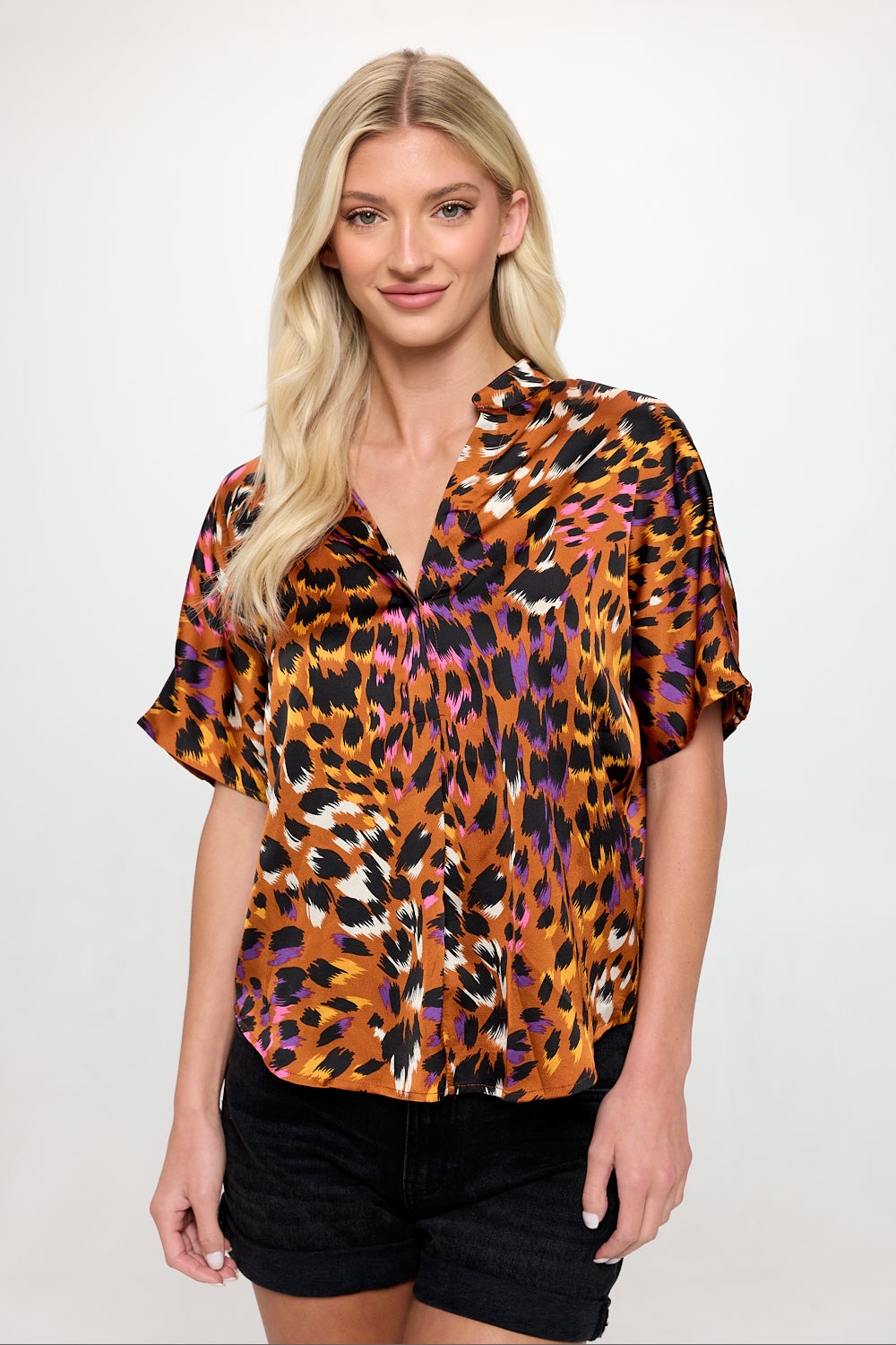 Leopard Rust Kaii Top