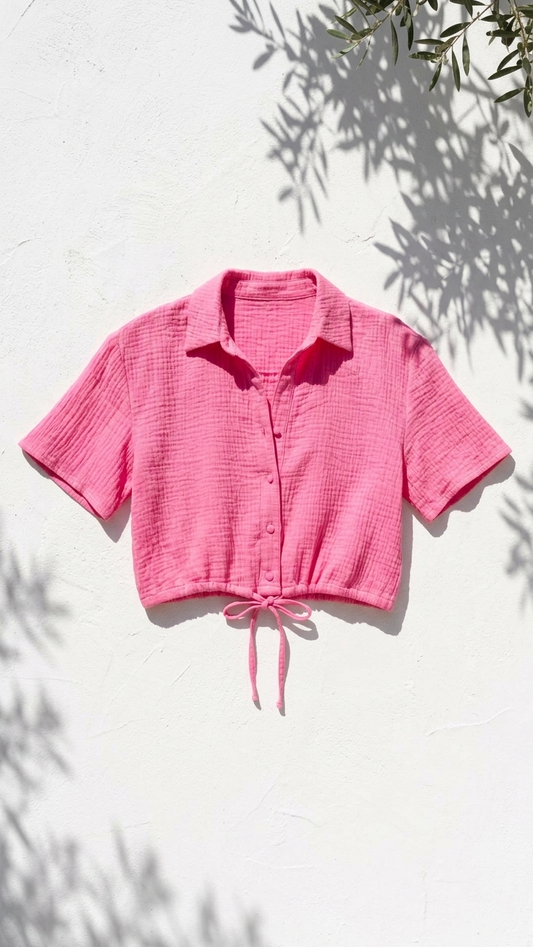 Fuchsia Eden Top